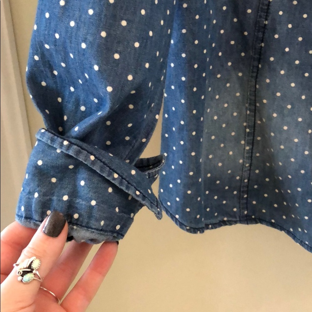 Polka Dot Button Down - image 4